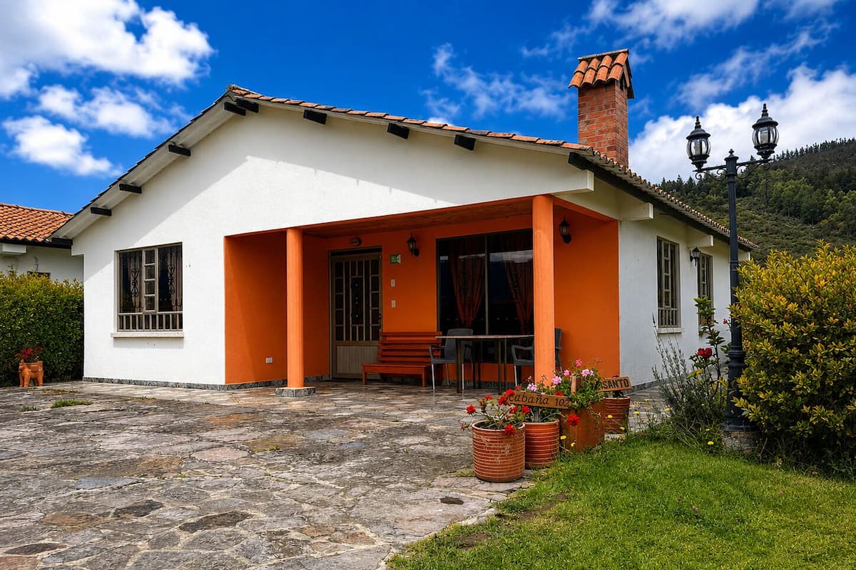 Cabaña familiar | Wifi gratis y ropa de cama
