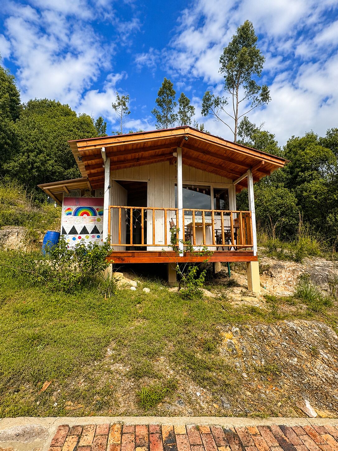 Cabaña Confort, balcón, vista a la montaña | Wifi gratis y ropa de cama 