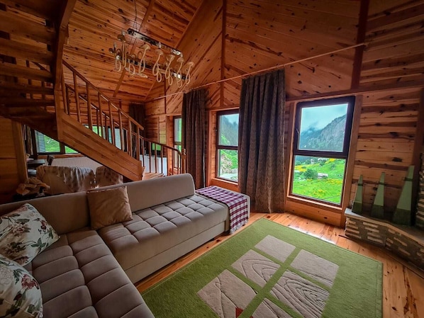 Apartment, River View | Living area