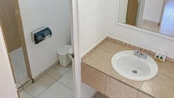 Departamento, patio, vista al jardín | Baño