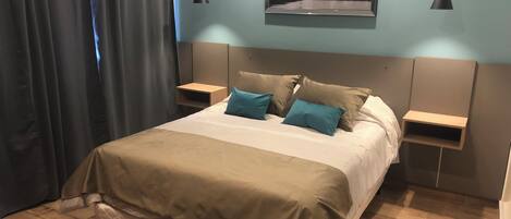 Wi-Fi de cortesia, roupa de cama