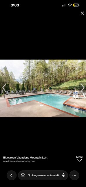 Pool - Cozy 1-bedroom resort with AC in soothing Gatlinburg (Gatlinburg)