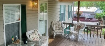 Charming 5-bedroom lake home with access to Greers Ferry lake located near town.