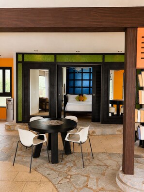 Dining - Ocean View 1BR Condo, Beach, Pool & Jacuzzi (Cabarete)