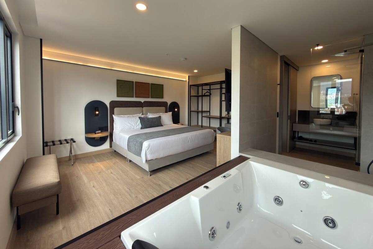 In-room safe, desk, blackout curtains, iron/ironing board