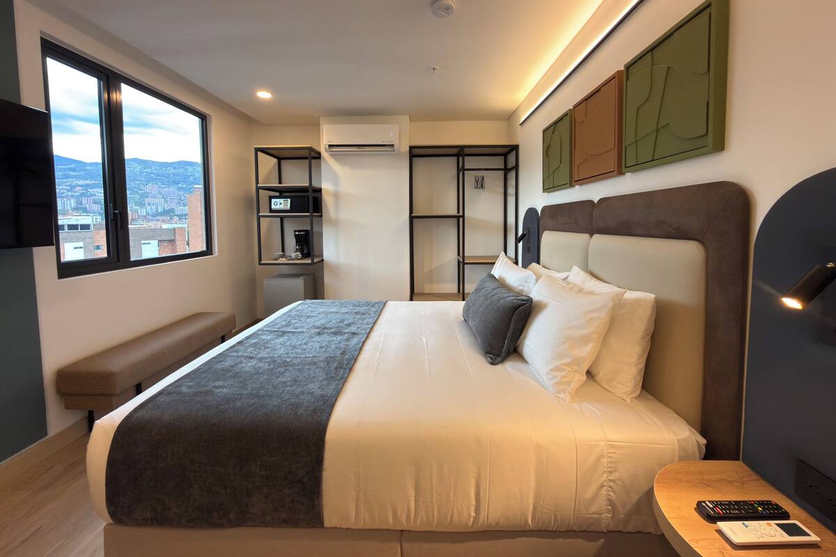 In-room safe, desk, blackout curtains, iron/ironing board