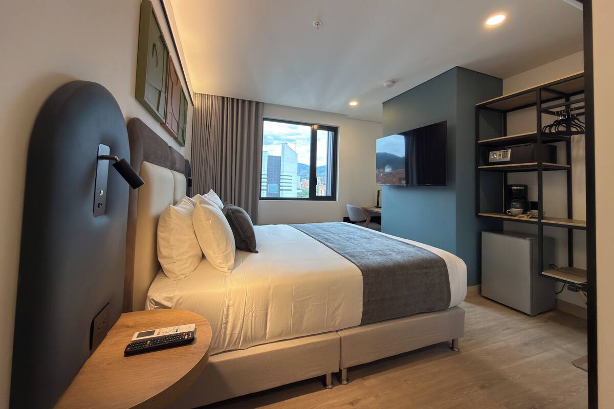 In-room safe, desk, blackout curtains, iron/ironing board