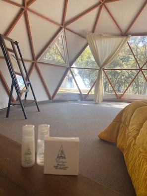 Comfort Room, Mountain View - GlampingWoodzen  (Villa del Carbón)