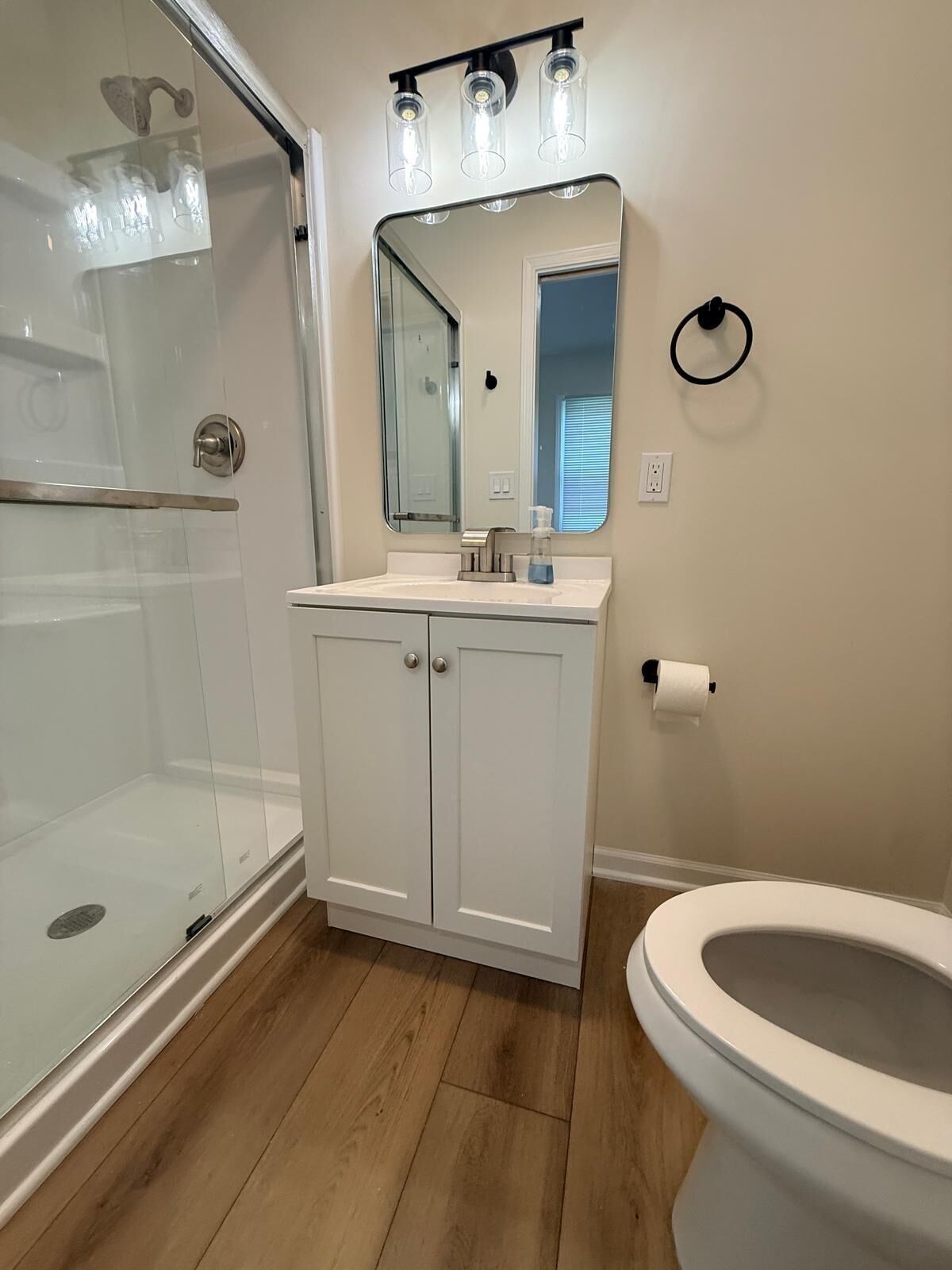 Towels, soap, toilet paper