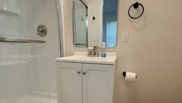 Towels, soap, toilet paper