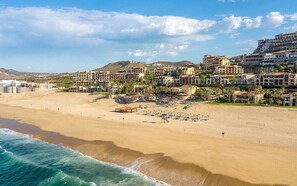 A coastal hotel with beachfront access, multiple buildings, and a sandy beach. - PRICE DROP!
Beautiful Pueblo Bonito Sunset Beach Jr Suite! (Cabo San Lucas)