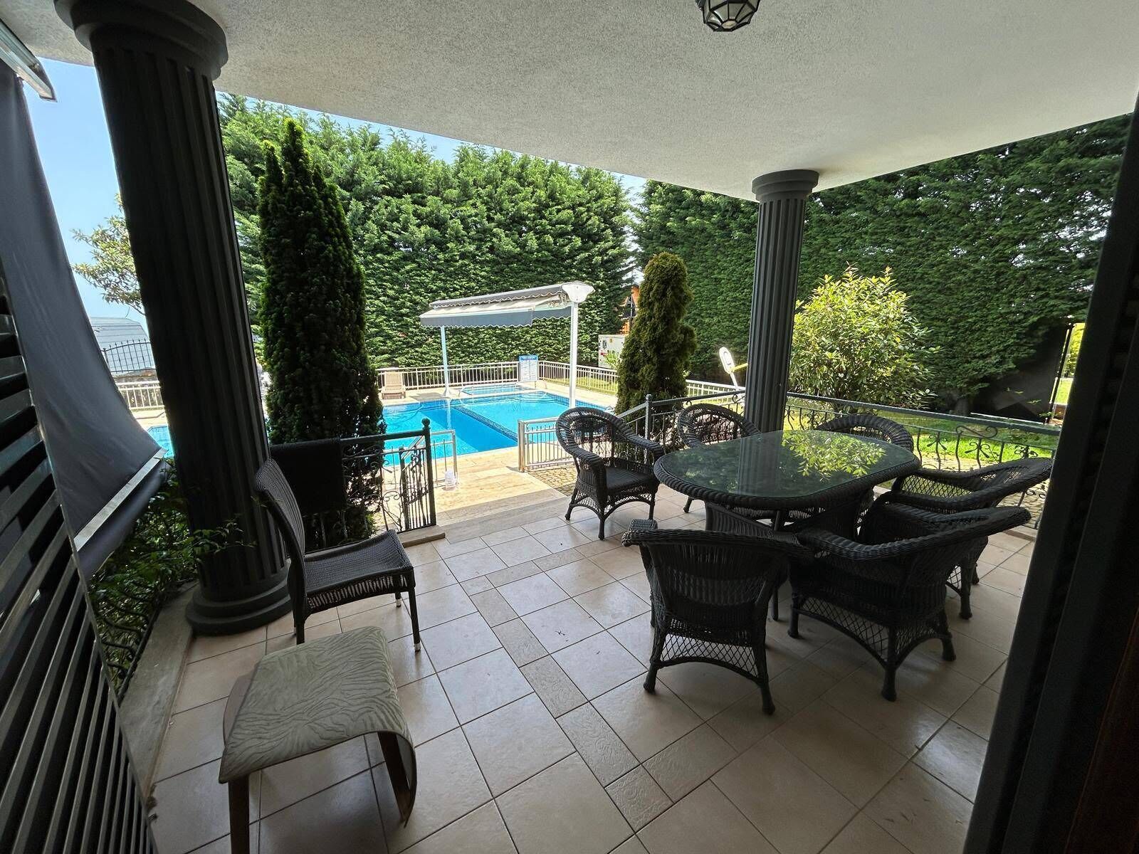 Luxury Villa, Pool View | Outdoor dining