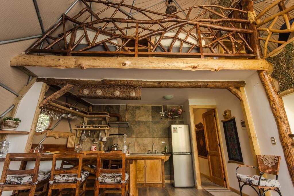 Superior Cabin, Patio, Mountain View | Private kitchen