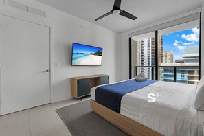 Condo, Balcony, City View - Luxury Miami 1BR - 25th Fl - Pool & Gym (Miami)