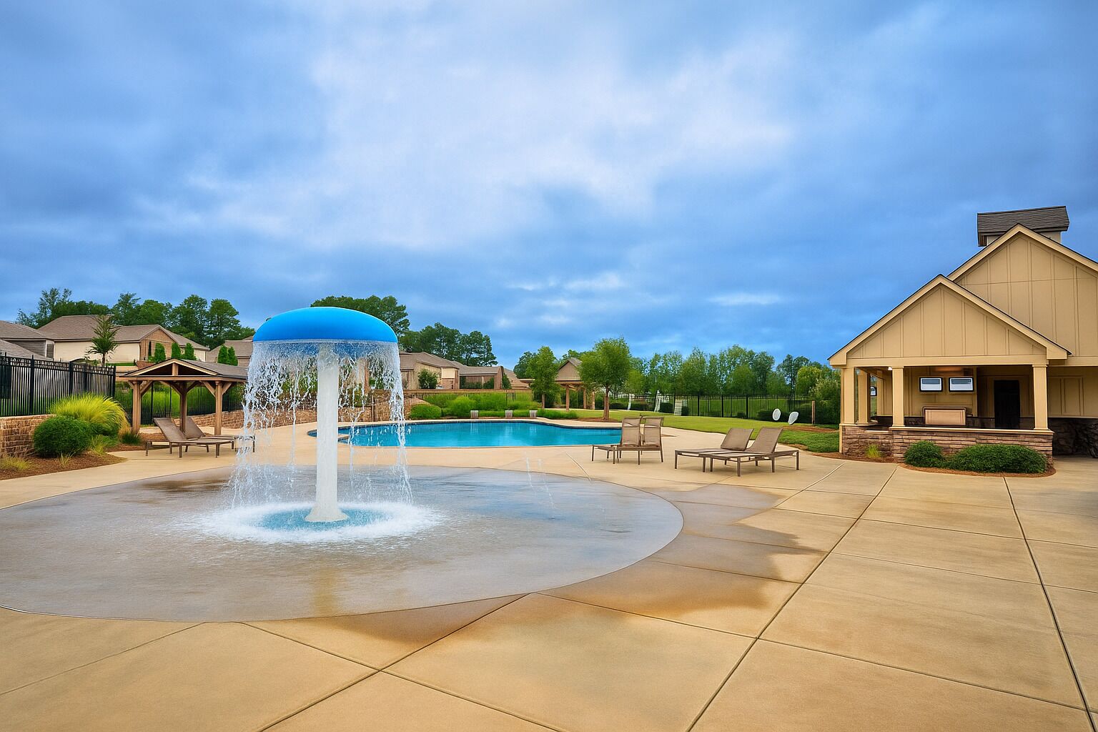Outdoor pool