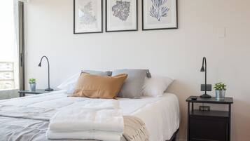 Apartamento | Cortinas opacas, tabla de planchar con plancha, wifi gratis