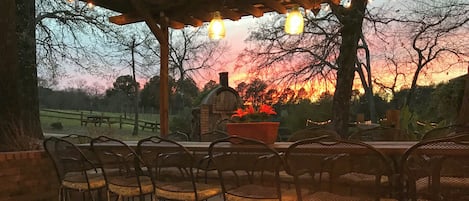 Restaurante al aire libre