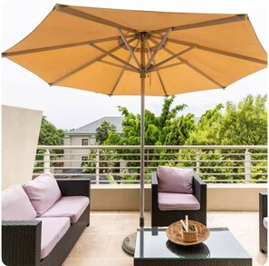 Apartment, 2 Schlafzimmer, Balkon | Terrasse/Patio