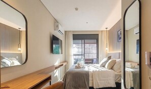 Basic-Apartment | 1 Schlafzimmer, kostenloses WLAN