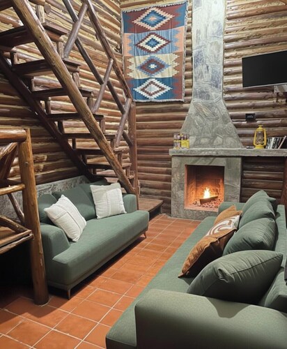 Cabin with Fireplace, Wi-Fi, and a Fireplace Just Steps from the Clubhouse at Bosques de Monterreal