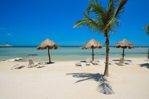 Accommodatie ligt op het strand
