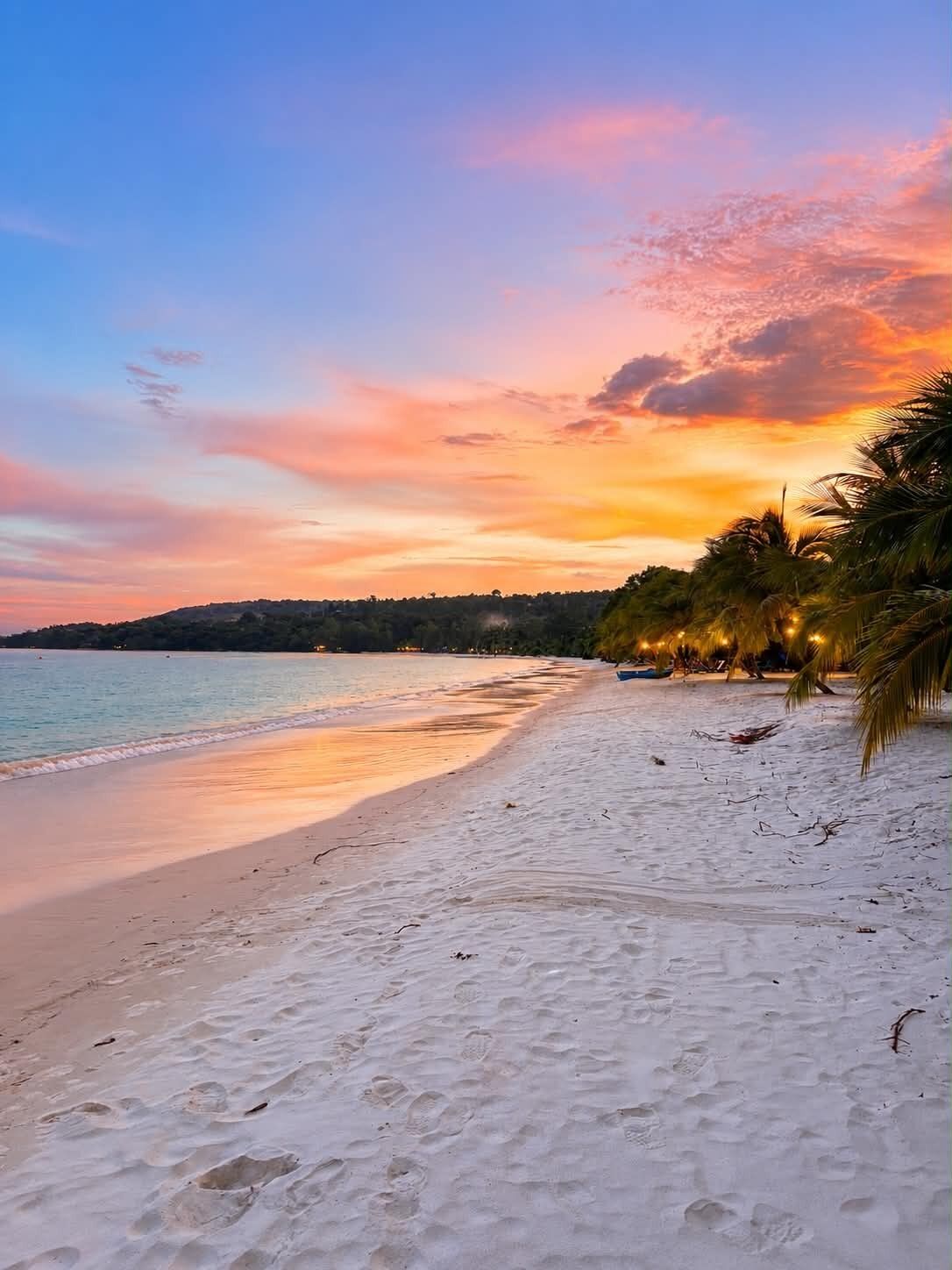 Plage, sable blanc