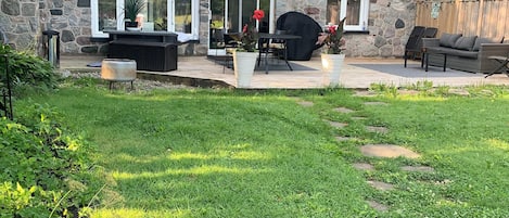 Restauration en plein air
