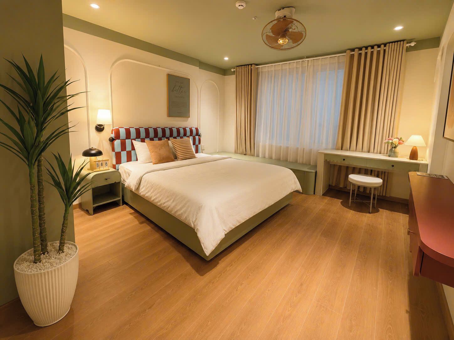 Deluxe Double Room, City View | Egyptian cotton sheets, premium bedding, down duvets, memory-foam beds