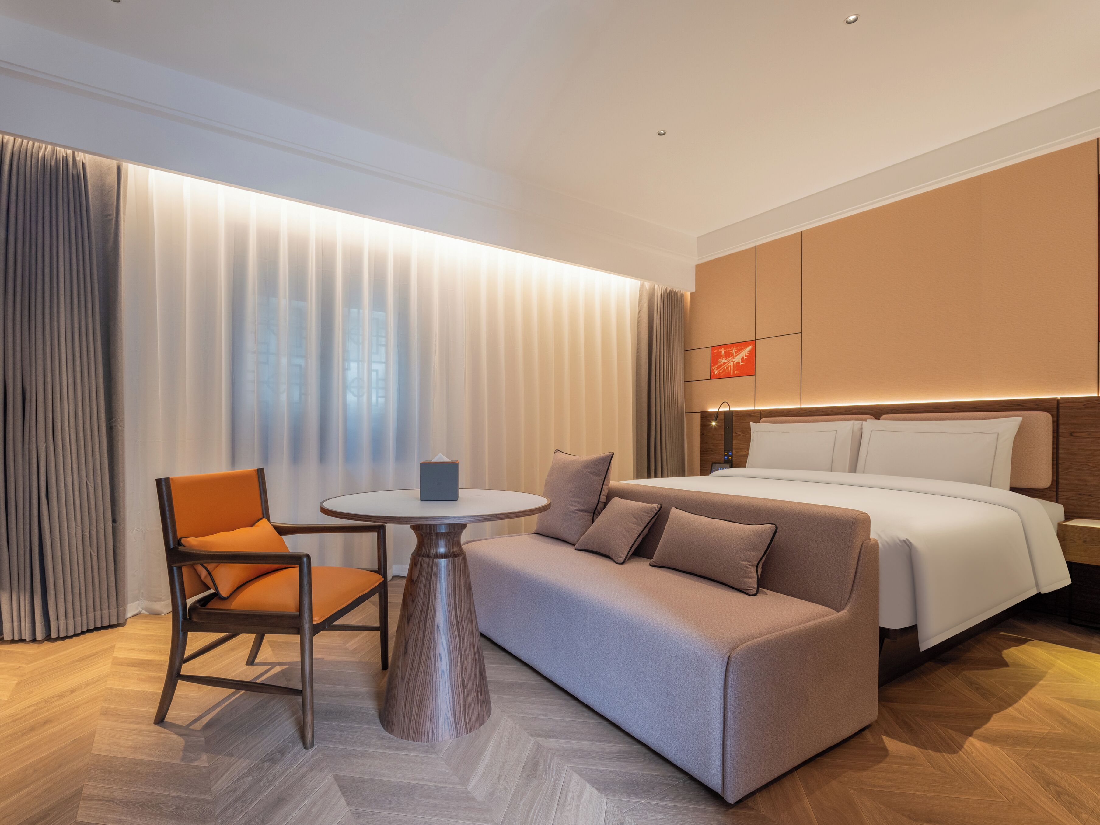 In-room safe, blackout drapes, free WiFi