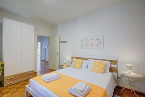 1 Schlafzimmer, kostenloses WLAN, Bettwäsche