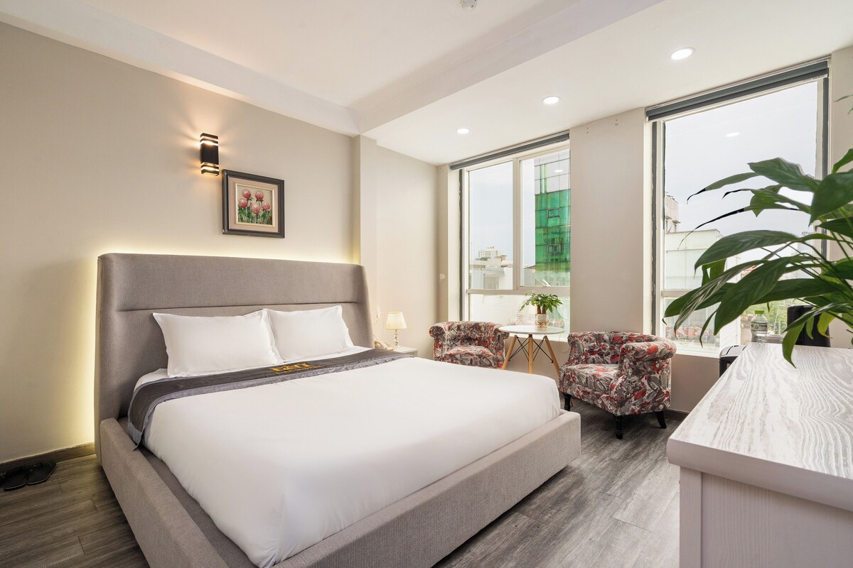 Senior Double Room, City View