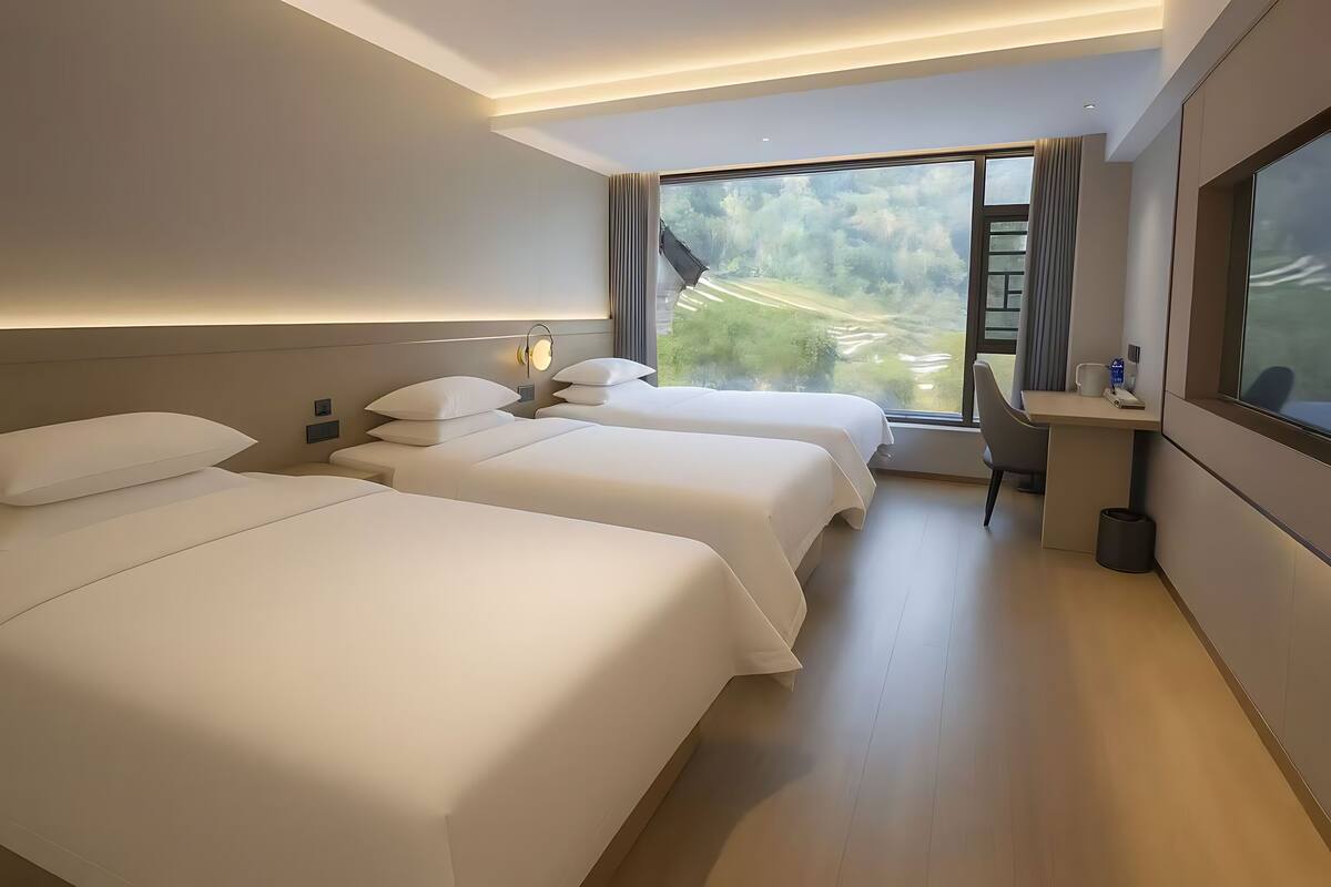 Luxury-Dreibettzimmer | Ausblick vom Zimmer