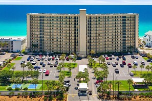 Endless coastline, one unbeatable spot — The Commodore holds its place right on the sand. - Renovated Beachfront Studio | Private Balcony, Pool & Direct Beach Access | $300 Free Fun Included (Panama City Beach)