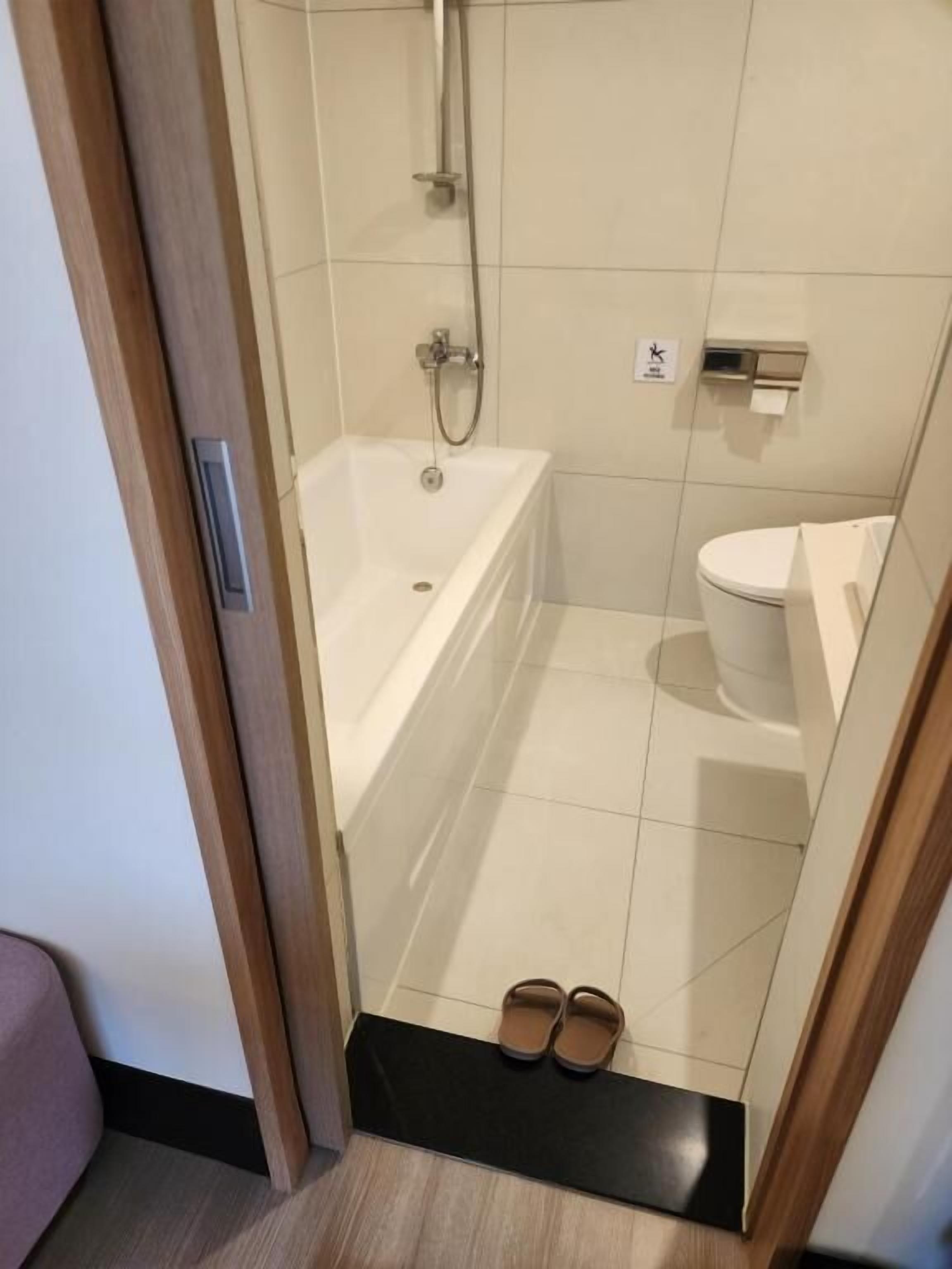 Free toiletries, hair dryer, towels, soap