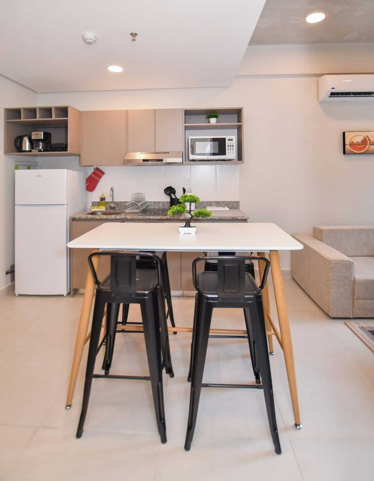 Apartamento, vistas a la ciudad | Cocina privada