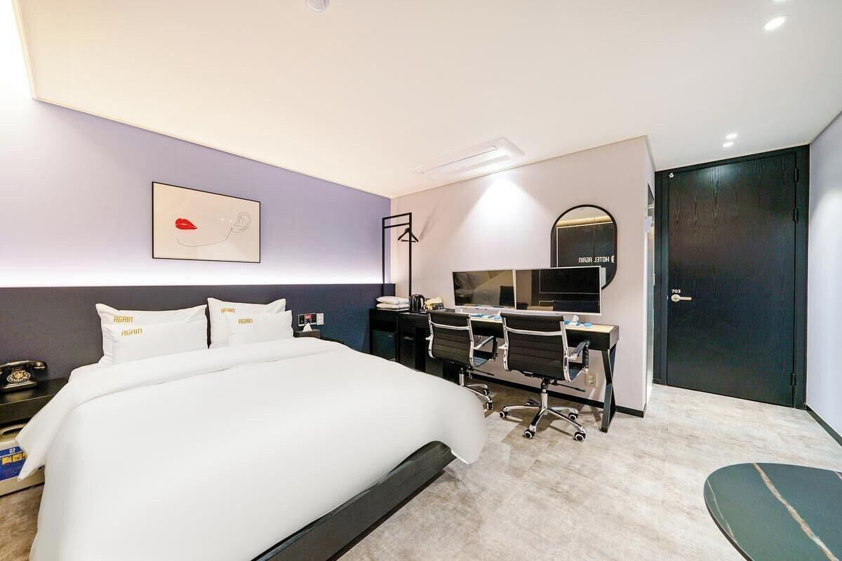 Habitación Deluxe doble, no fumadores, vistas a la ciudad | Escritorio, espacio para trabajar con un portátil, wifi gratis