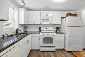Private kitchen - Ocean View 2BR · 200 Ft to Beach · Cherry Grove (North Myrtle Beach)