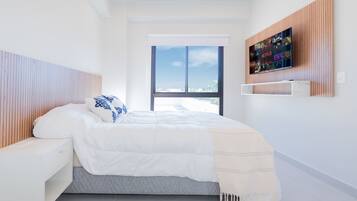 Apartamento, balcón, vistas a la ciudad