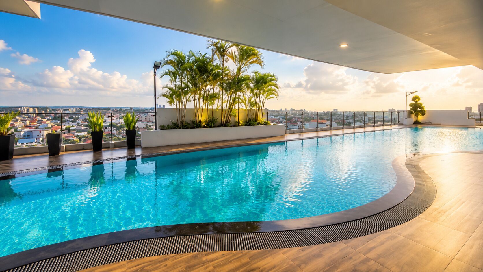 4 piscinas externas