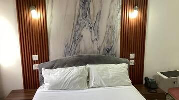 Blackout curtains, soundproofing, iron/ironing board, free WiFi