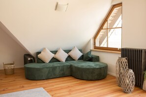 Fernseher, Kamin