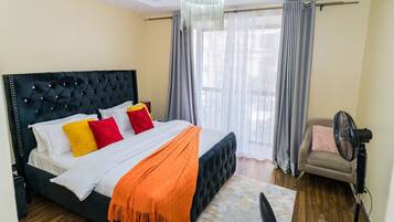 Classic Apartment, Balcony, City View | Desk, laptop workspace, iron/ironing board, free WiFi