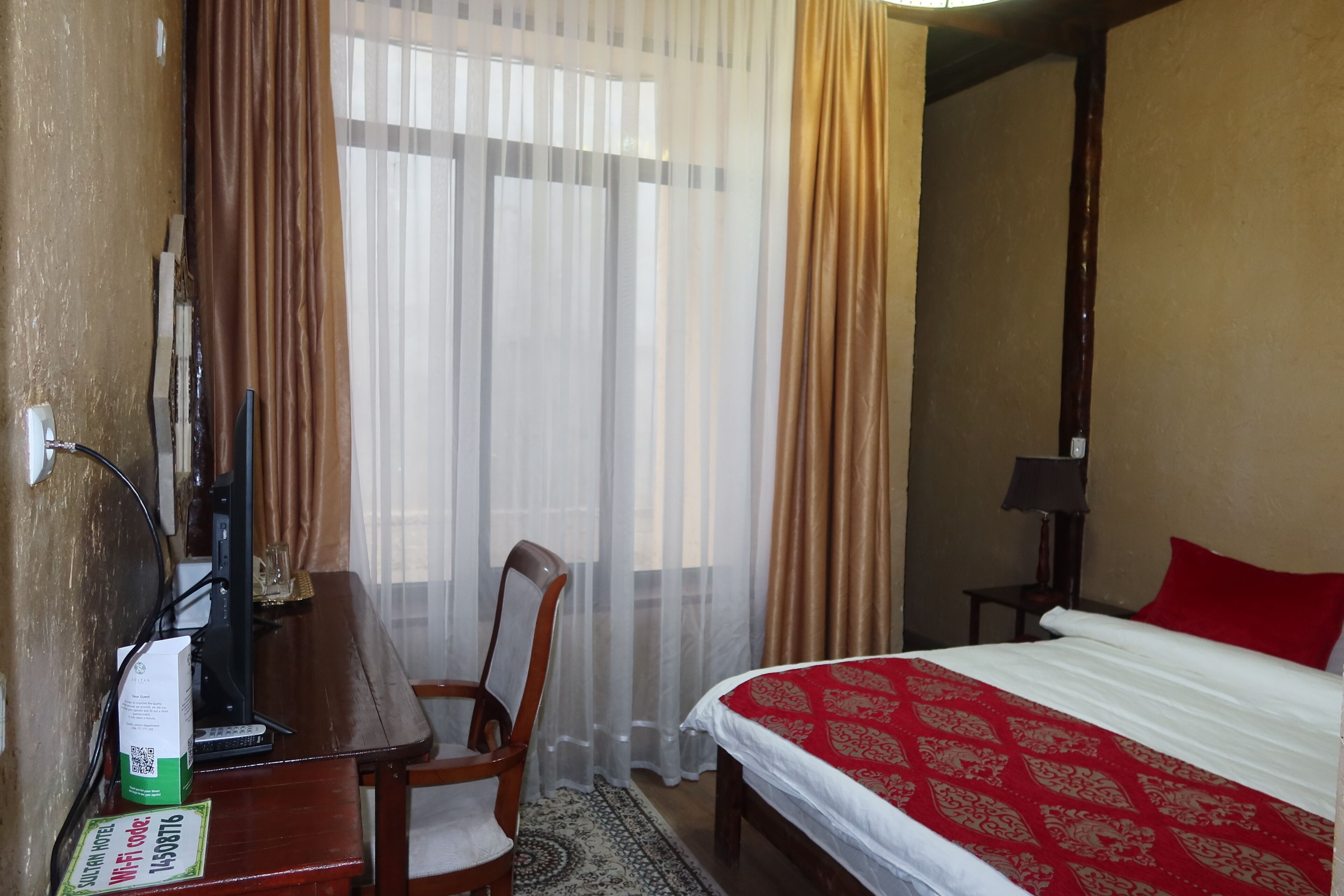 Comfort-Doppelzimmer, Blick auf den Innenhof