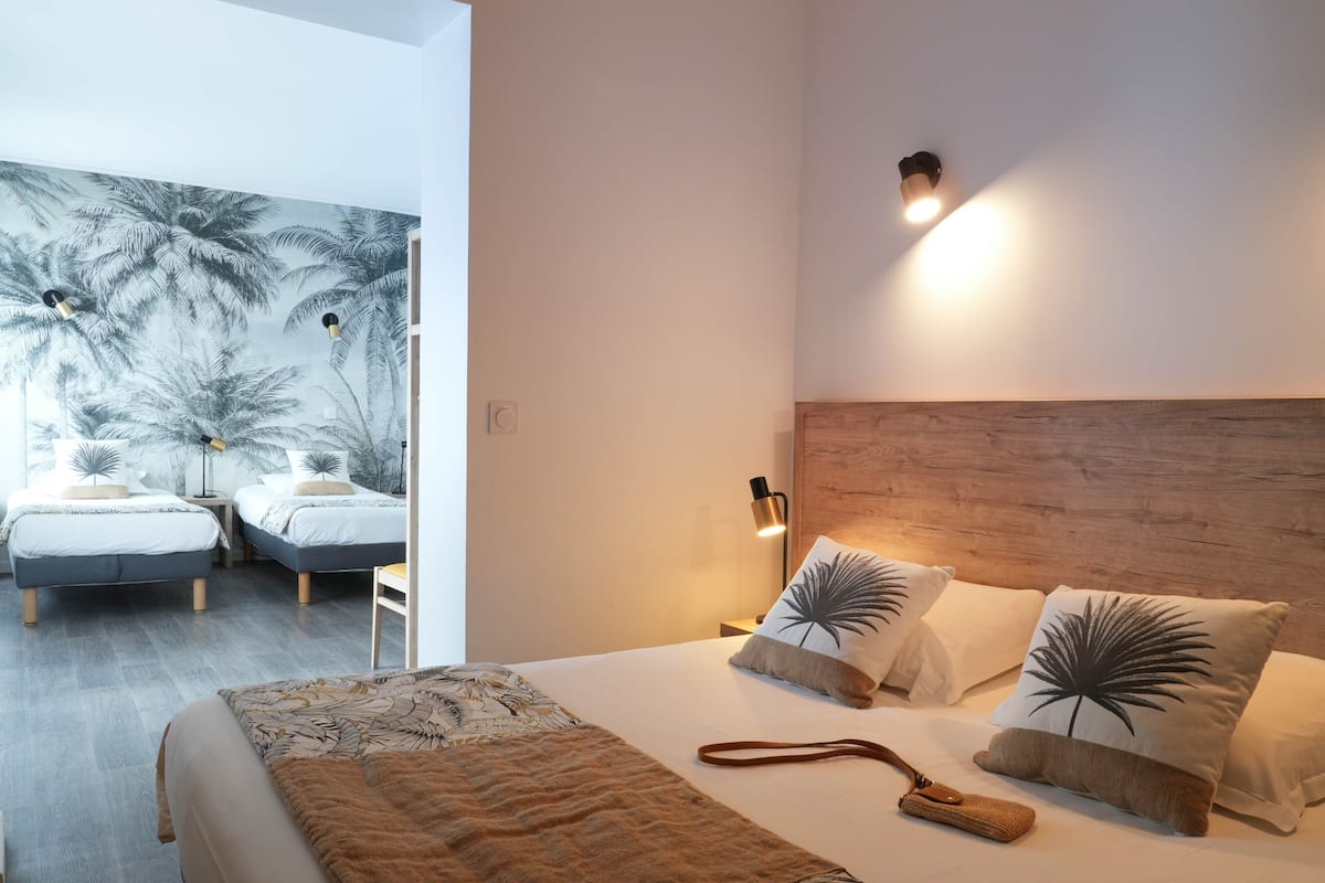 Familienzimmer, Balkon, Gartenblick | Kostenloses WLAN