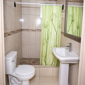 Bathroom - Spacious 2BR Apartment in Cap Estate, Saint Lucia - Walk to Beaches (Cap Estate, Gros Islet)