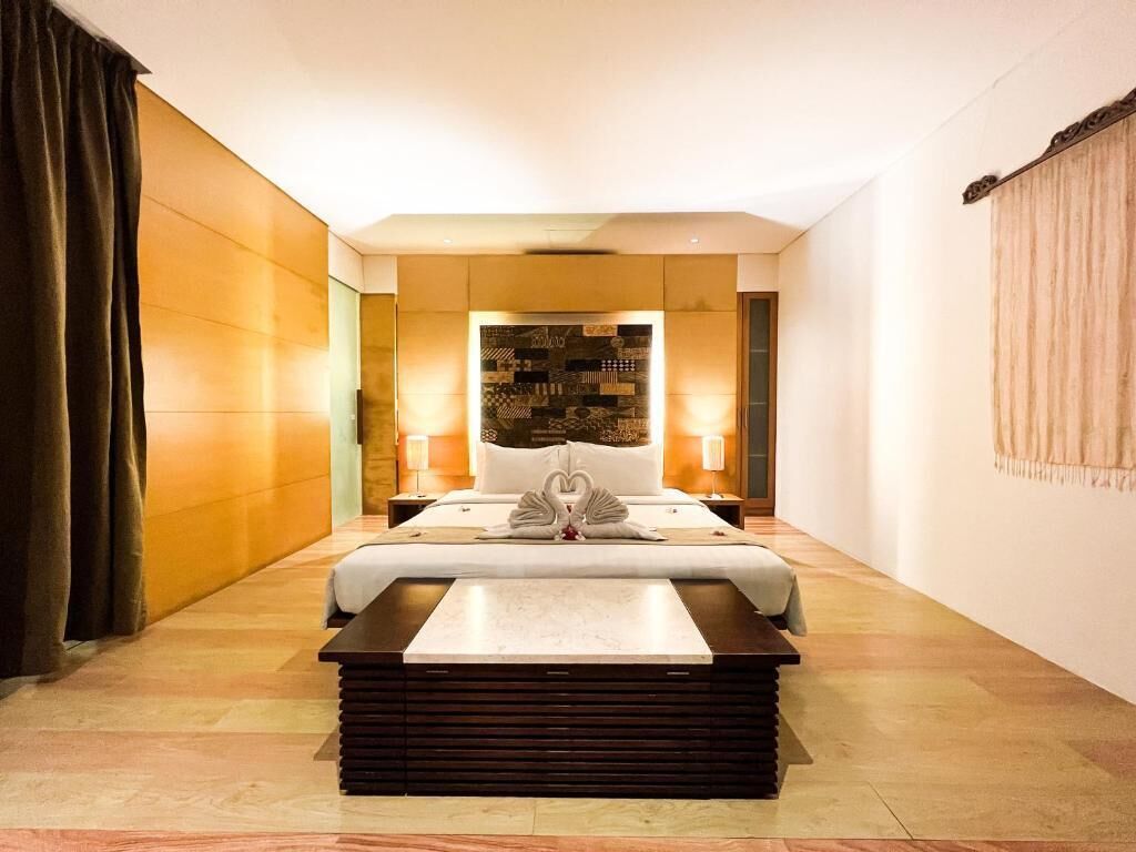 Villa de lujo, 2 habitaciones, piscina privada | Caja fuerte, escritorio, espacio para trabajar con un portátil