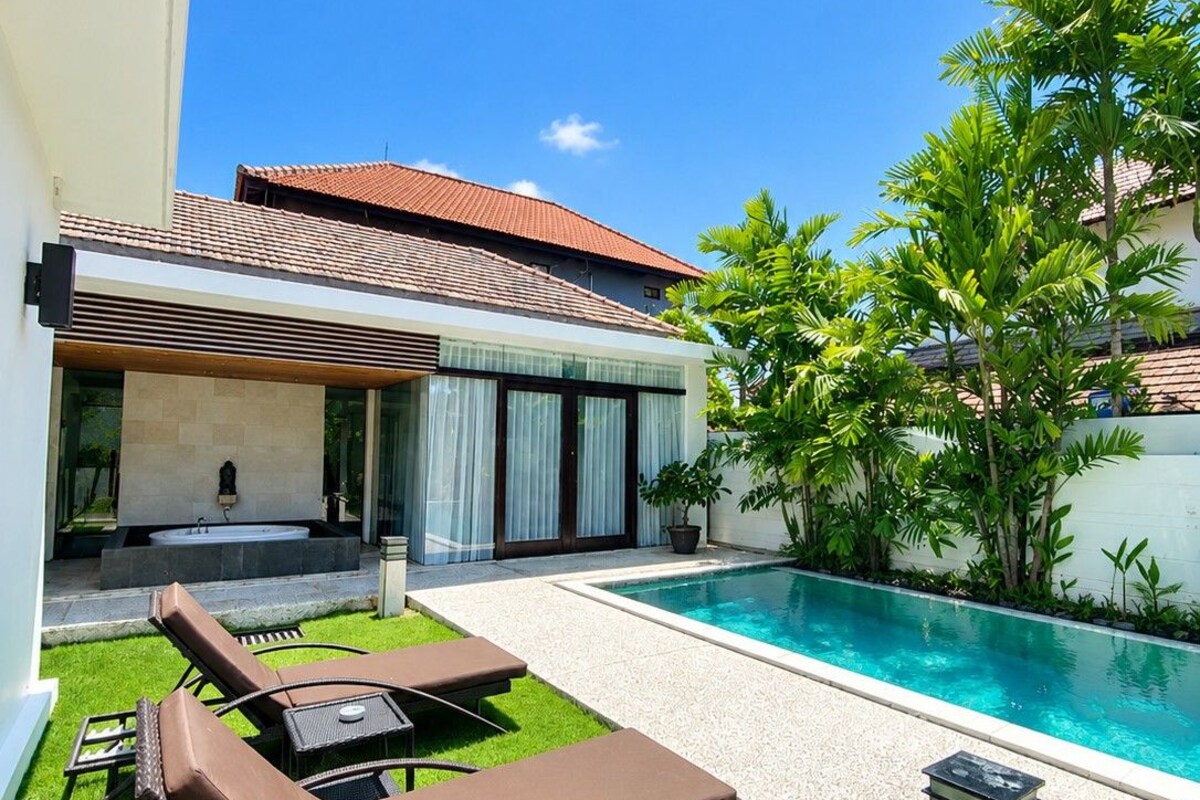 Vila Mewah, 2 kamar tidur, kolam renang pribadi | Kolam renang pribadi