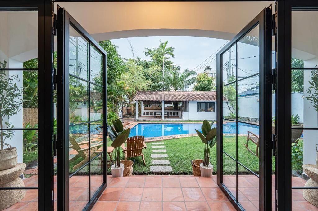 Villa Deluxe, balcon, vue jardin | Intérieur
