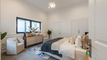 Deluxe-huvila, parveke, näköala puutarhaan | Ilmainen Wi-Fi, pääsy pyörätuolilla