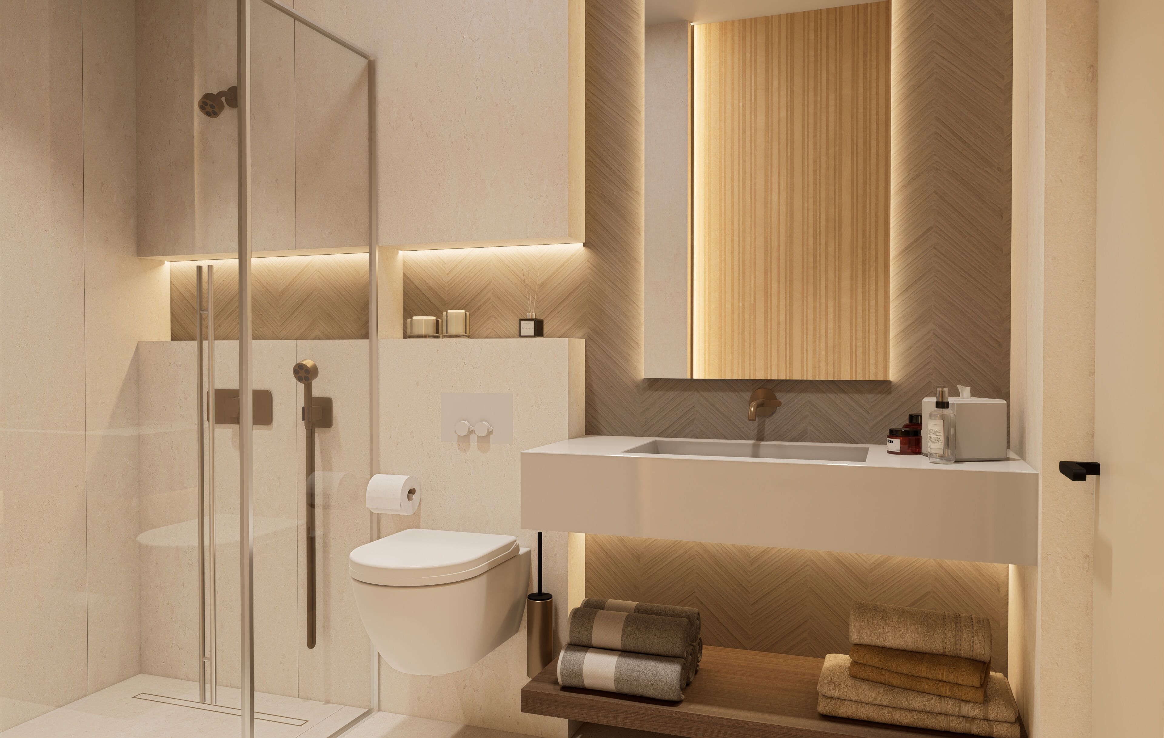 Deluxe Double Room, Balcony | Bathroom